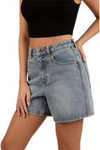 Ringers Western Womens Saige Denim Shorts (223146RW) Light Wash Blue