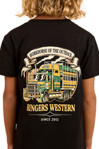 Ringers Western Childrens Workhorse Classic Fit S/S Tee (324021RW) Black