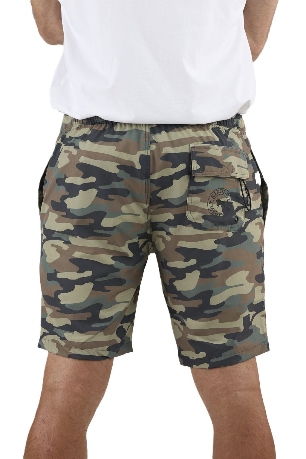 Ringers Western Mens Ringers Grill Swim Shorts (125069RW) Camo
