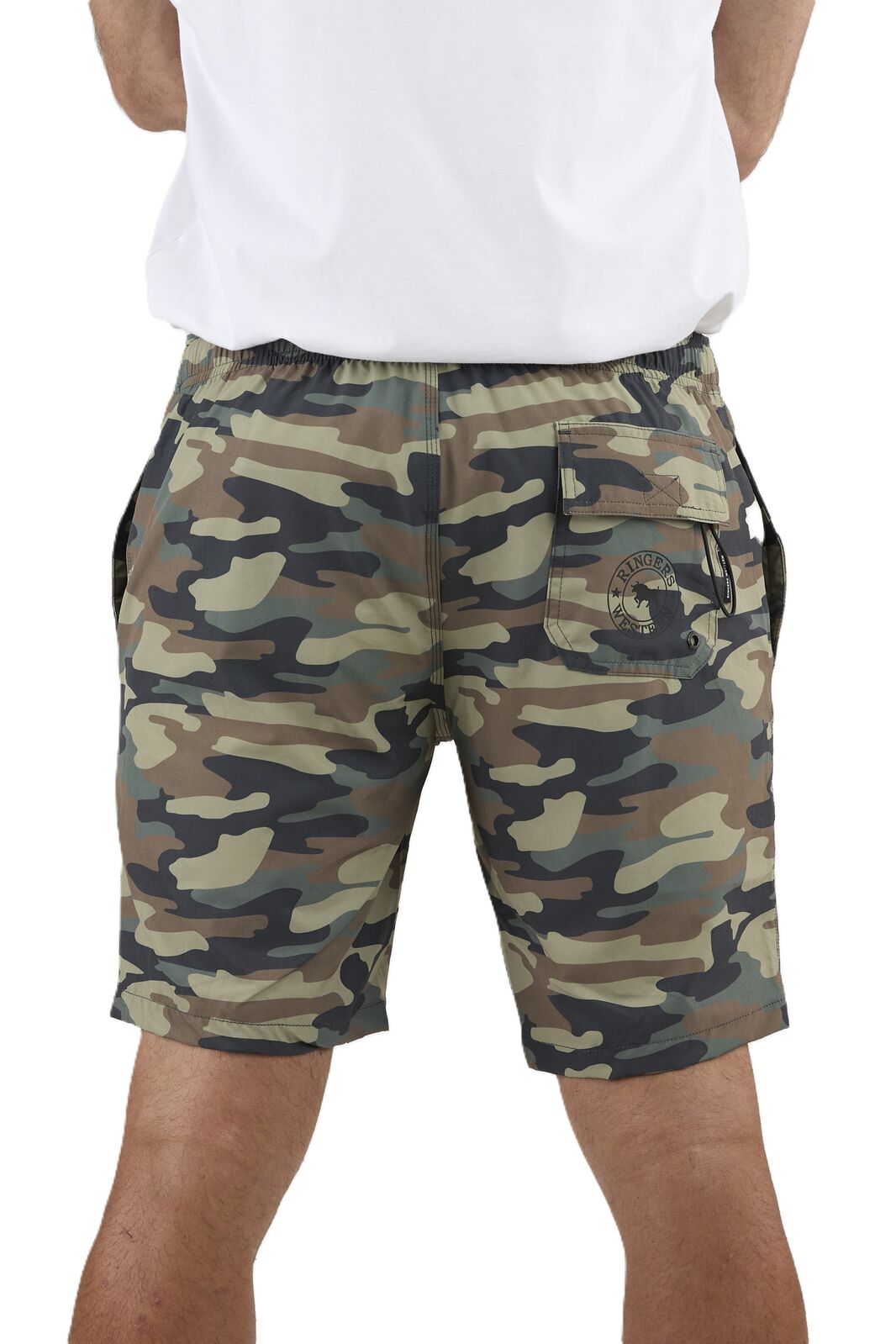 Ringers Western Mens Ringers Grill Swim Shorts (125069RW) Camo