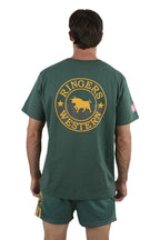 Ringers Western Mens Good Bloke Loose Fit S/S Tee (125072RW) Pine