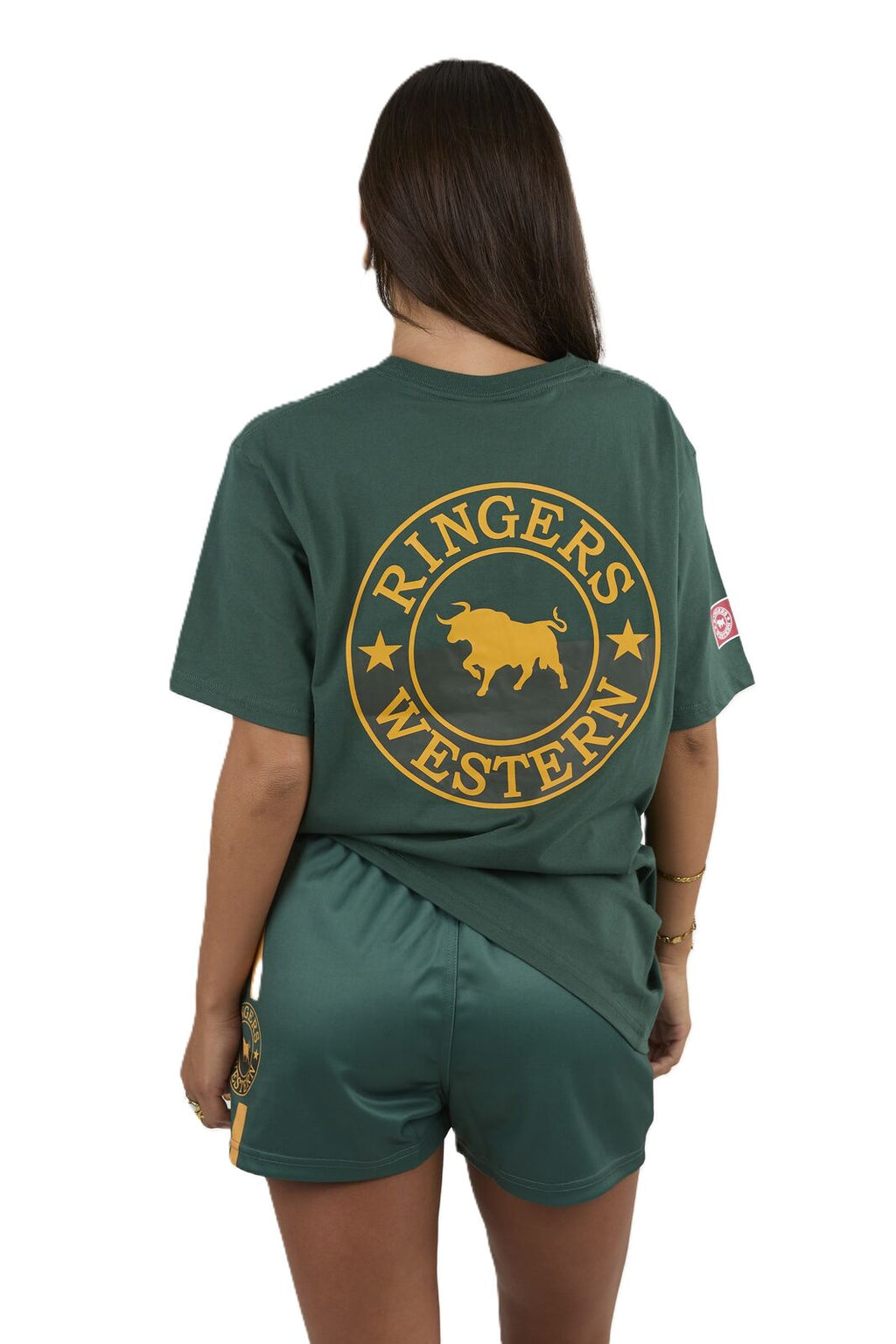 Ringers Western Mens Good Bloke Loose Fit S/S Tee (125072RW) Pine