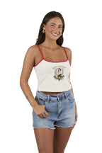 Ringers Western Womens Bad Cowgirls Tank (225088RW) Off White