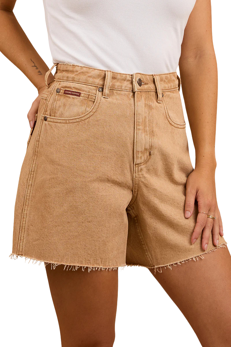 Ringers Western Womens Remy Denim Shorts (222125RW) Dark Sand [SD]