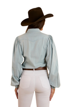 Ringers Western Womens Camila L/S Blouse (224032RW) Chambray [SD]