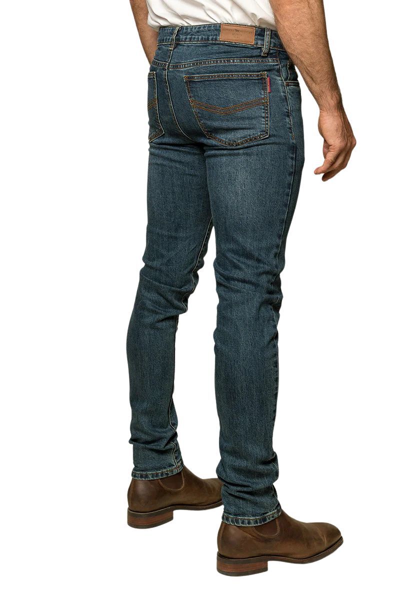 Ringers Western Mens Austin Slim Jeans (120108006) True Blue