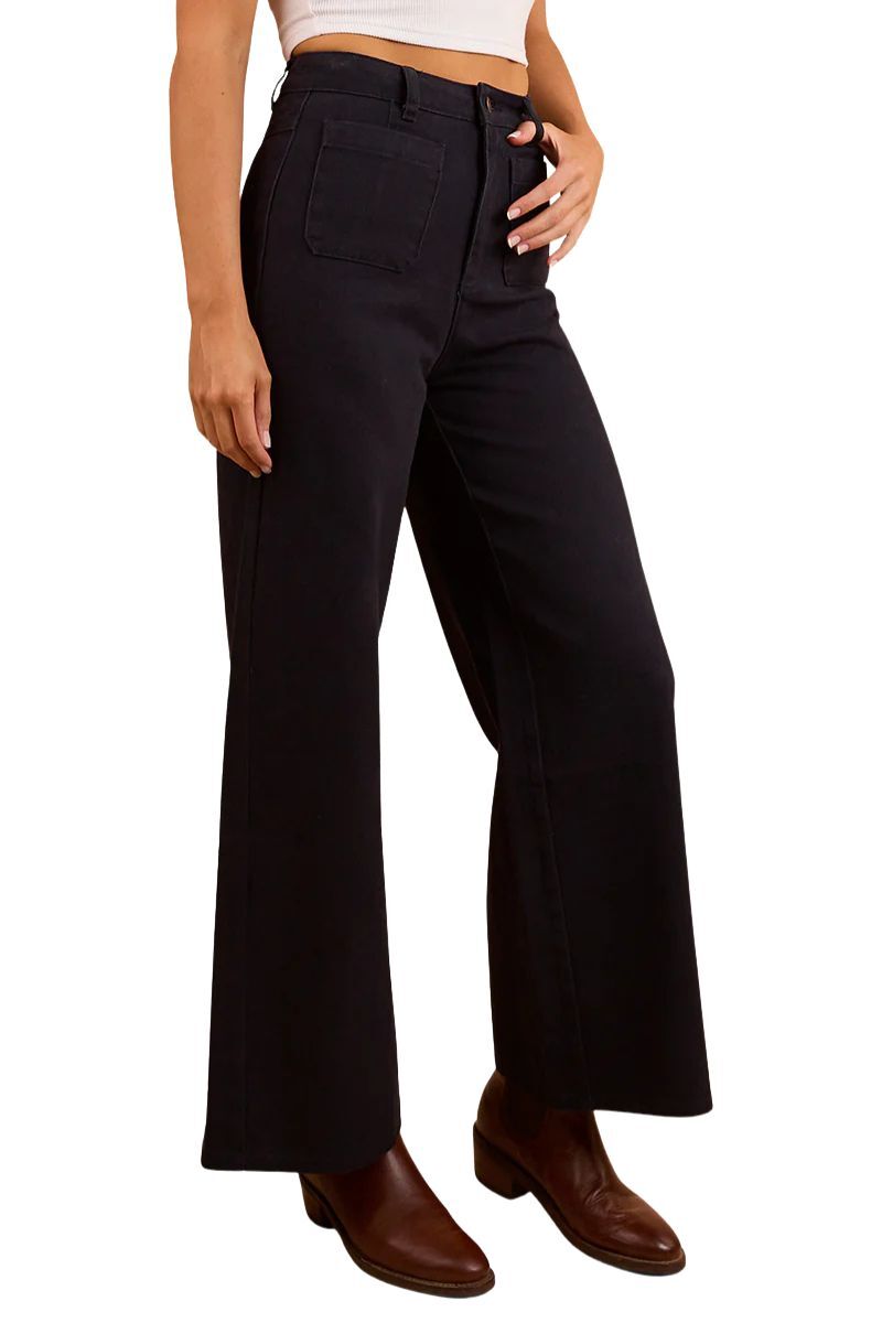 Ringers Western Womens Milani Wide Leg Pants (224029RW) Navy