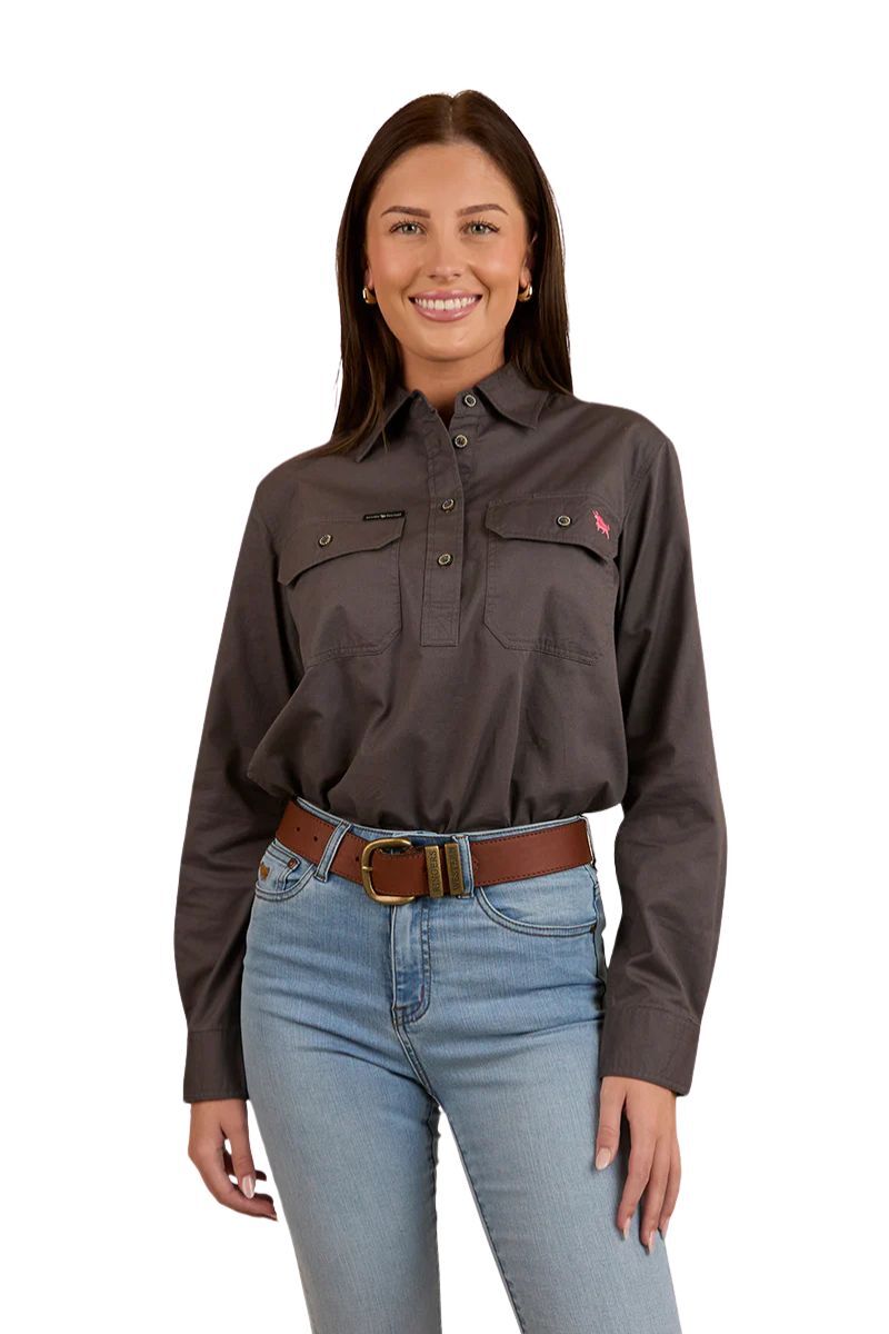 Ringers Western Womens Condora Full Button L/S Work Shirt (224104RW) Magnum
