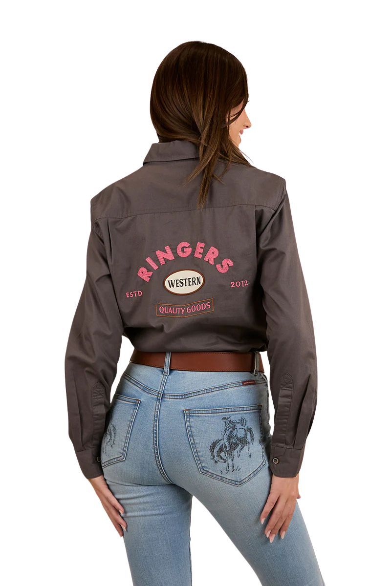 Ringers Western Womens Condora Full Button L/S Work Shirt (224104RW) Magnum