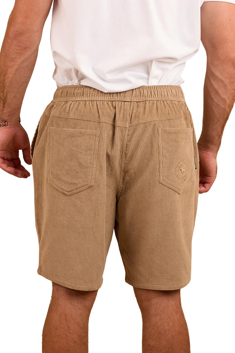 Ringers Western Mens Countryside Corduroy Walk Shorts (124065RW) Dark Sand