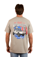 Ringers Western Mens Mud Sweat Beers Loose Fit S/S Tee (124068RW) Cement