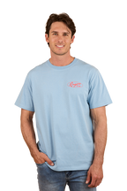 Ringers Western Mens Mud Sweat Beers Loose Fit S/S Tee (124068RW) Dusk