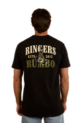Ringers Western Mens Aint My First Rumbo Stock Fit S/S Tee (124096RW) Black