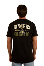 Ringers Western Mens Aint My First Rumbo Stock Fit S/S Tee (124096RW) Black