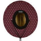 Ringers Western Unisex Paddy Straw Hat (425087RW) Burgundy