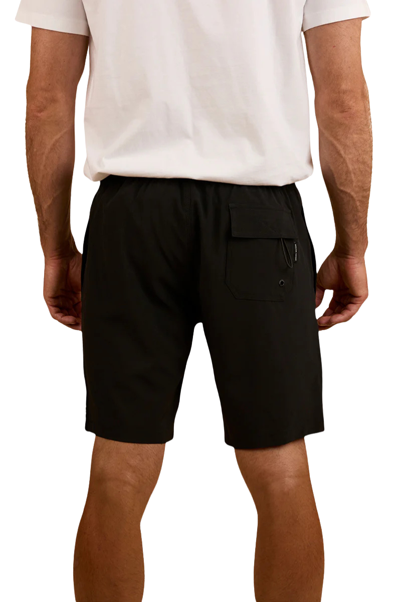 Ringers Western Mens Chaffey Dam Swim Shorts (124086RW) Black
