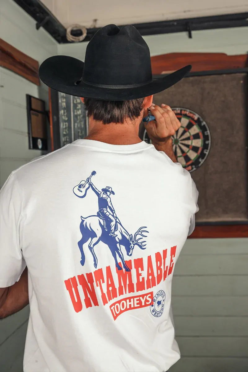 Ringers Western Unisex Tooheys S/S Tee (625039CO) White