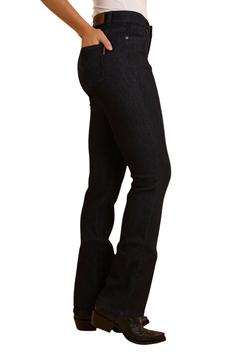 Ringers Western Womens Athena Bootleg Jeans (224034RW) Raw Denim