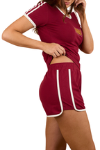 Ringers Western Womens Lolita Shorts (225072RW) Burgundy