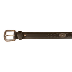 Ringers Western Unisex Cattleman Belt (425008RW) Black/Silver