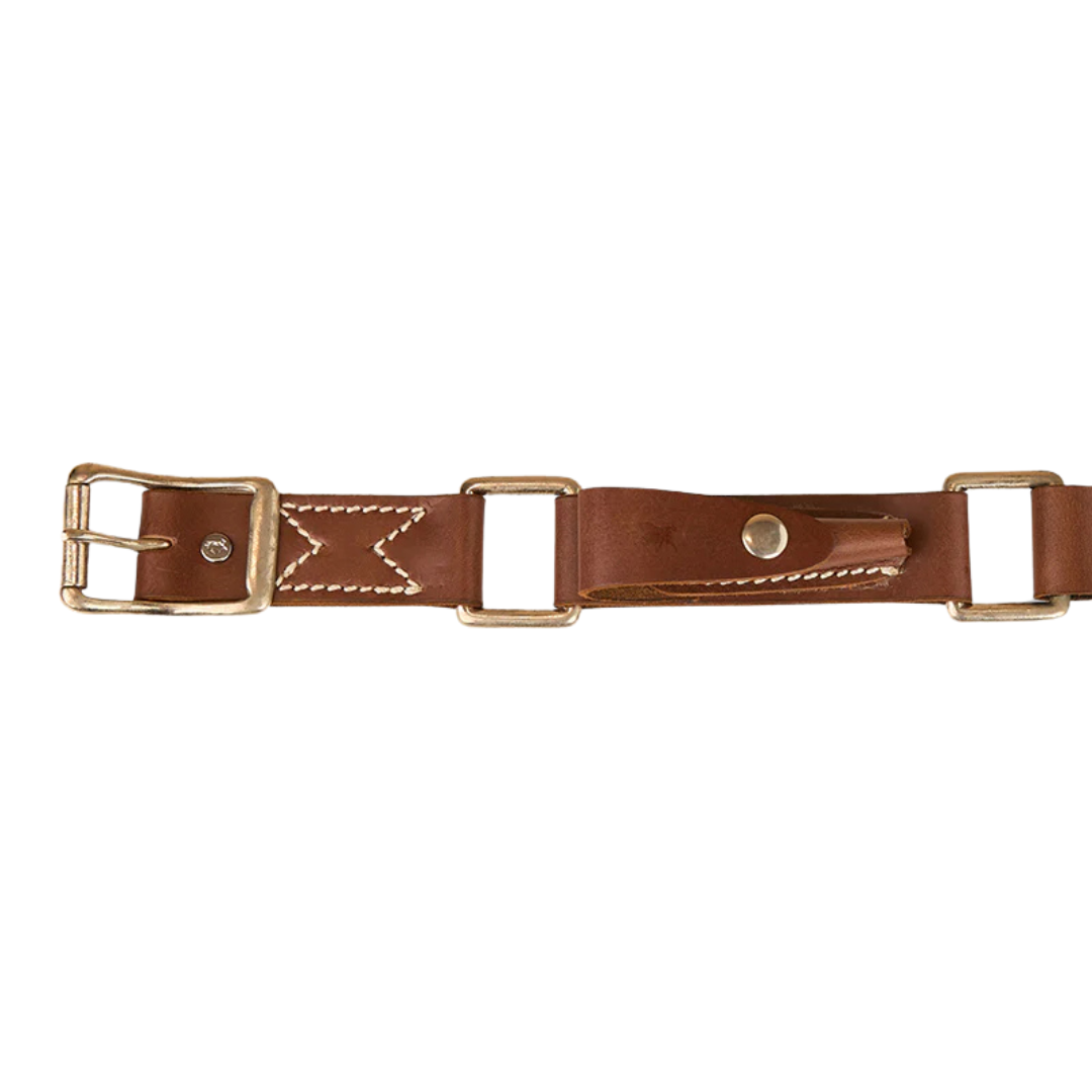 Ringers Western Unisex Hobble Belt (425010RW) Brown/Silver