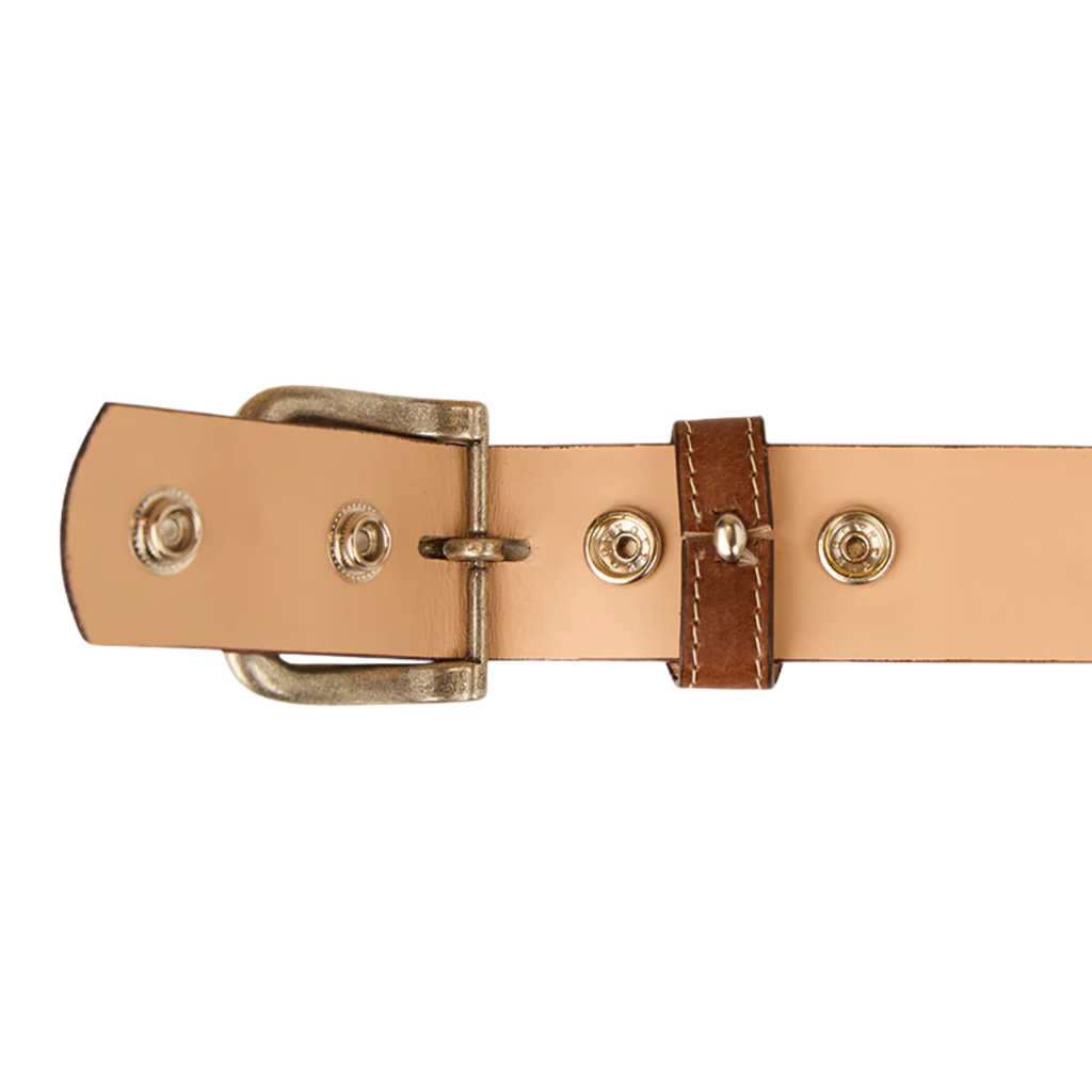 Ringers Western Unisex Diamond T Belt (425014RW) Tan/Silver