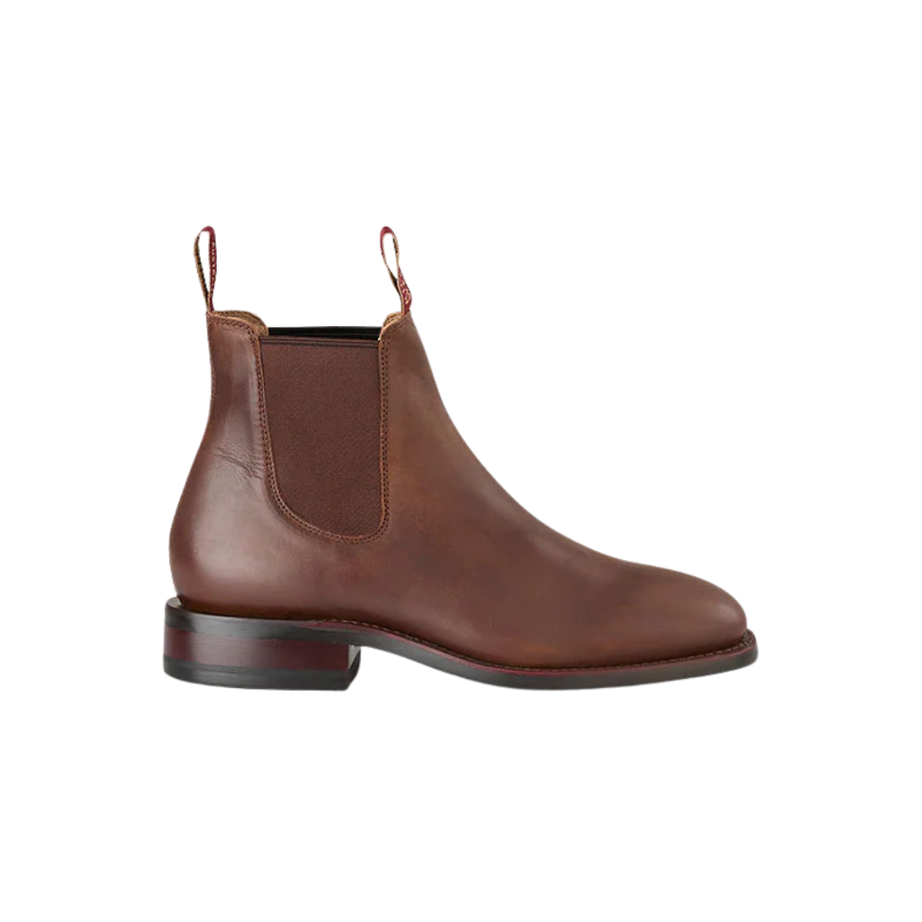 Ringers Western Mens Kununurra Dress Boots (125074RW) Burnt Brown
