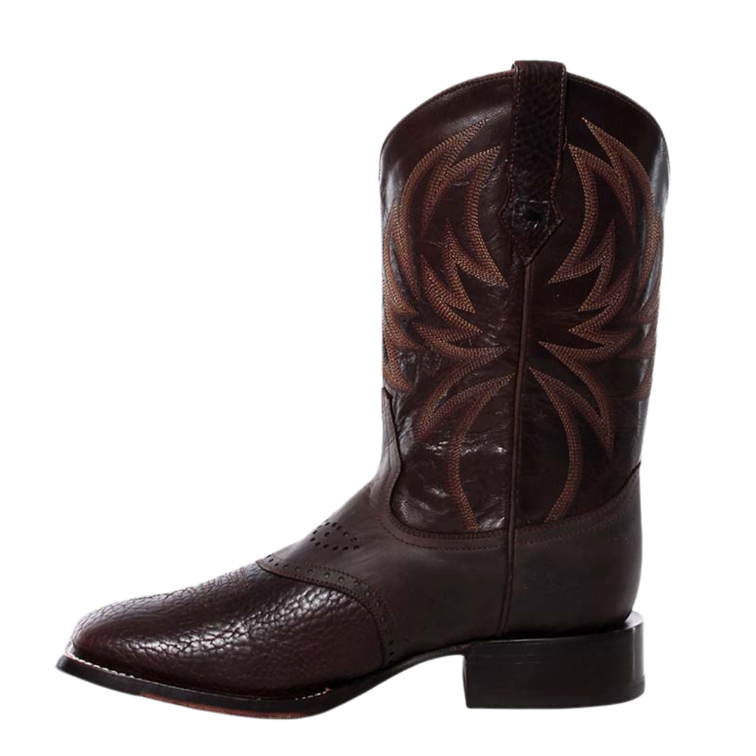 Ringers Western Mens Longreach Saddle Boots (519250103) Coffee