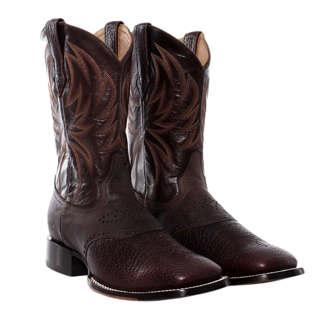 Ringers Western Mens Longreach Saddle Boots (519250103) Coffee