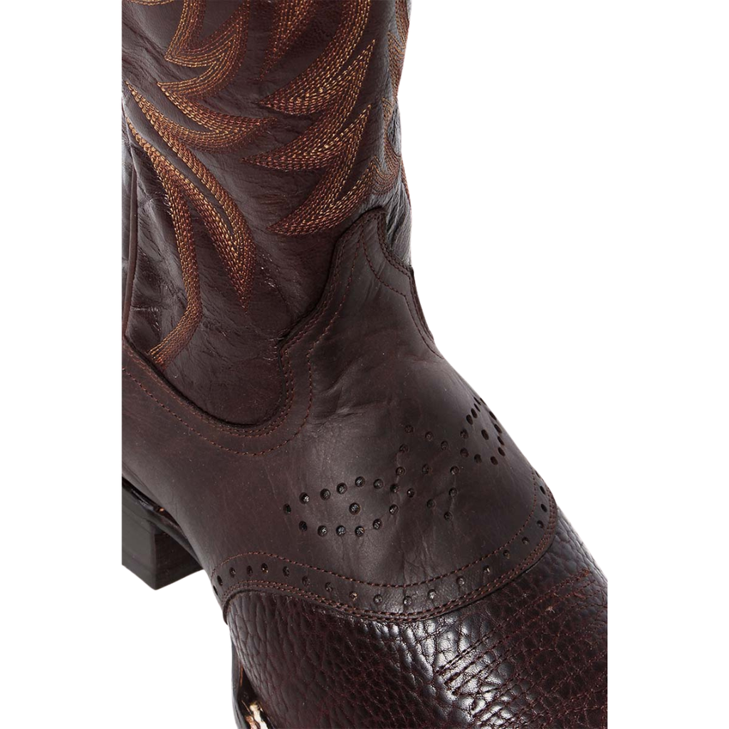 Ringers Western Mens Longreach Saddle Boots (519250103) Coffee