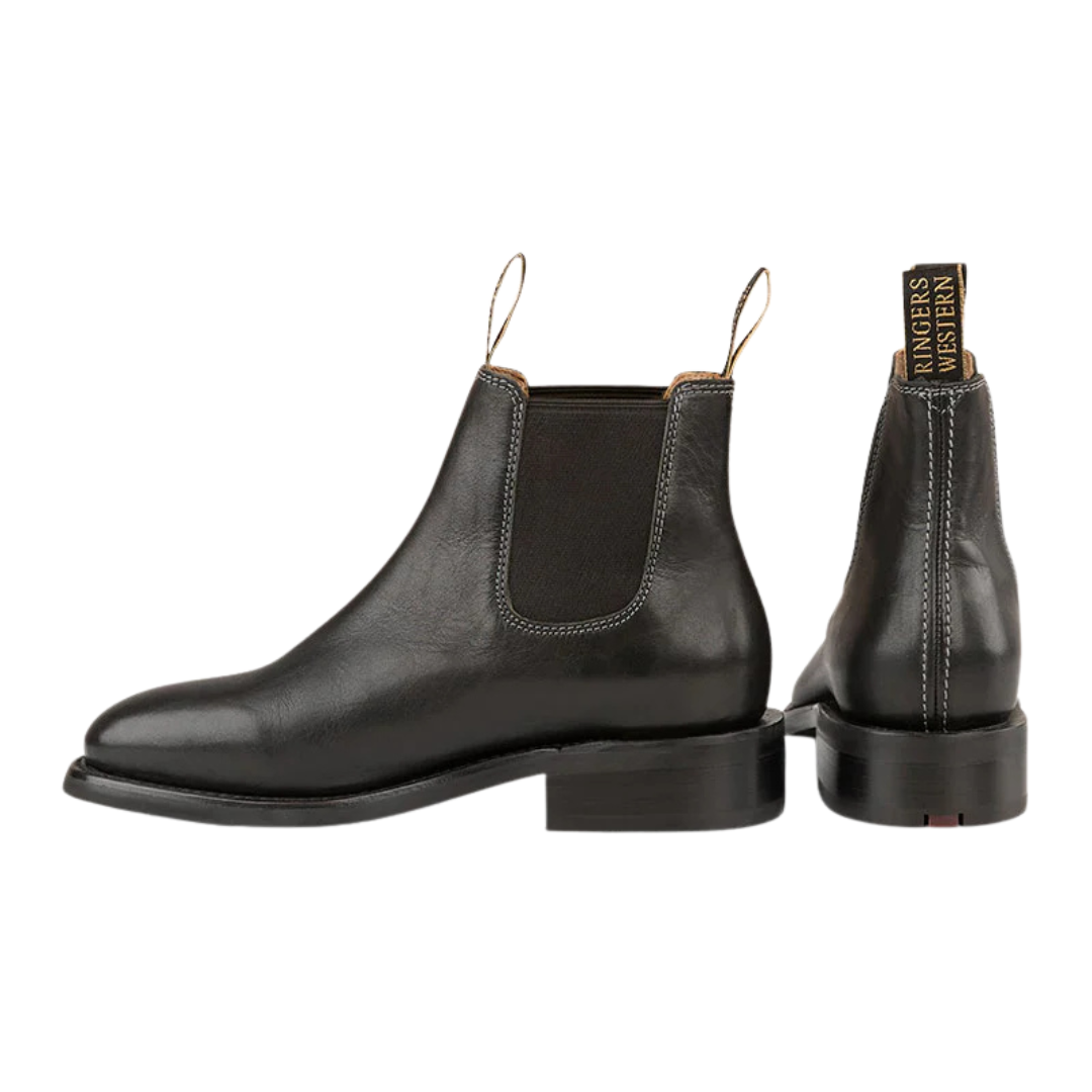 Ringers Western Womens Kununurra Dress Boots (225089RW) Black