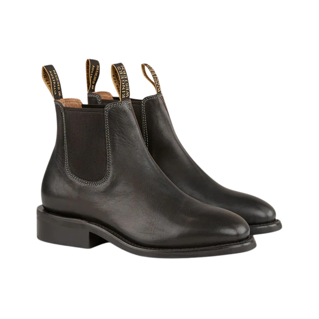 Ringers Western Womens Kununurra Dress Boots (225089RW) Black