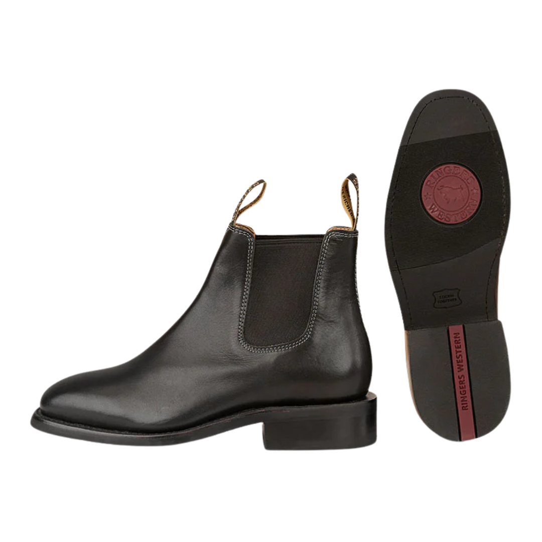 Ringers Western Womens Kununurra Dress Boots (225089RW) Black