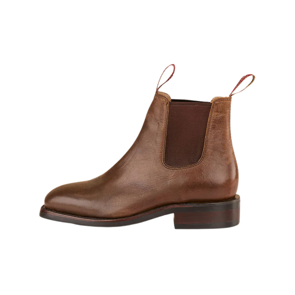 Ringers Western Womens Kununurra Dress Boots (225089RW) Burnt Brown