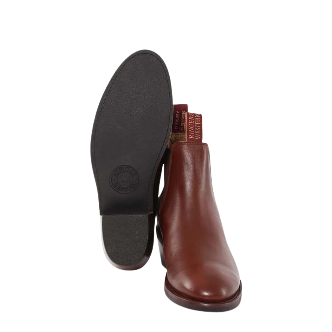 Ringers Western Womens Filly Classic Boots (519250005) Chestnut