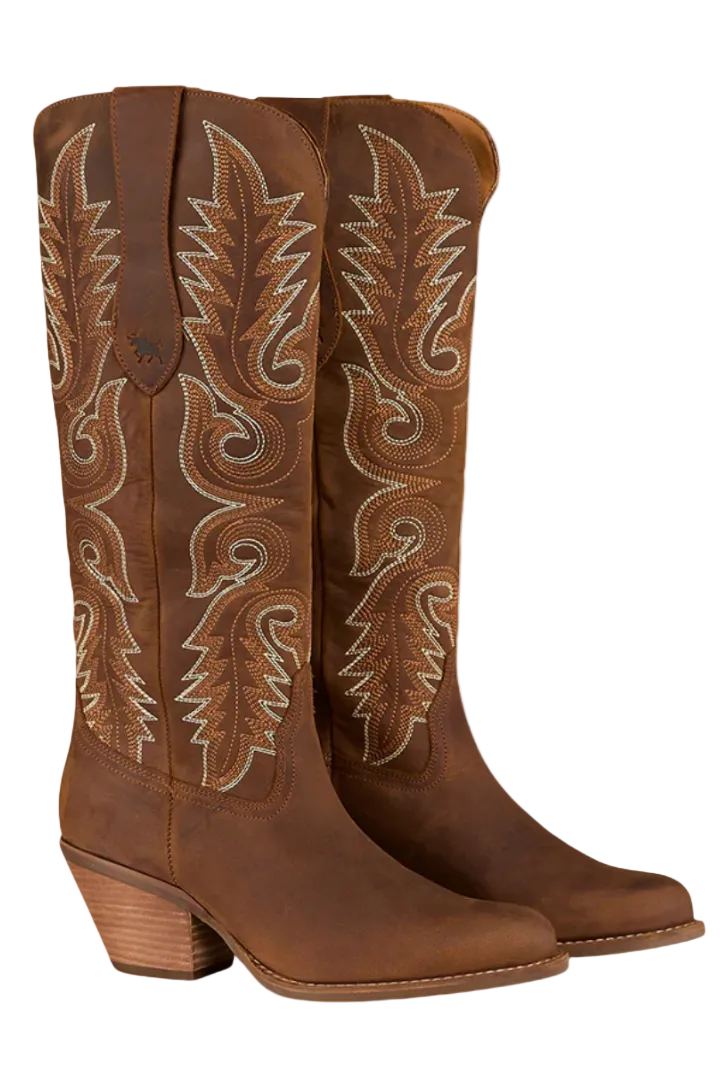Ringers Western Womens Lainey Tall Western Boots (725004RW) Brown