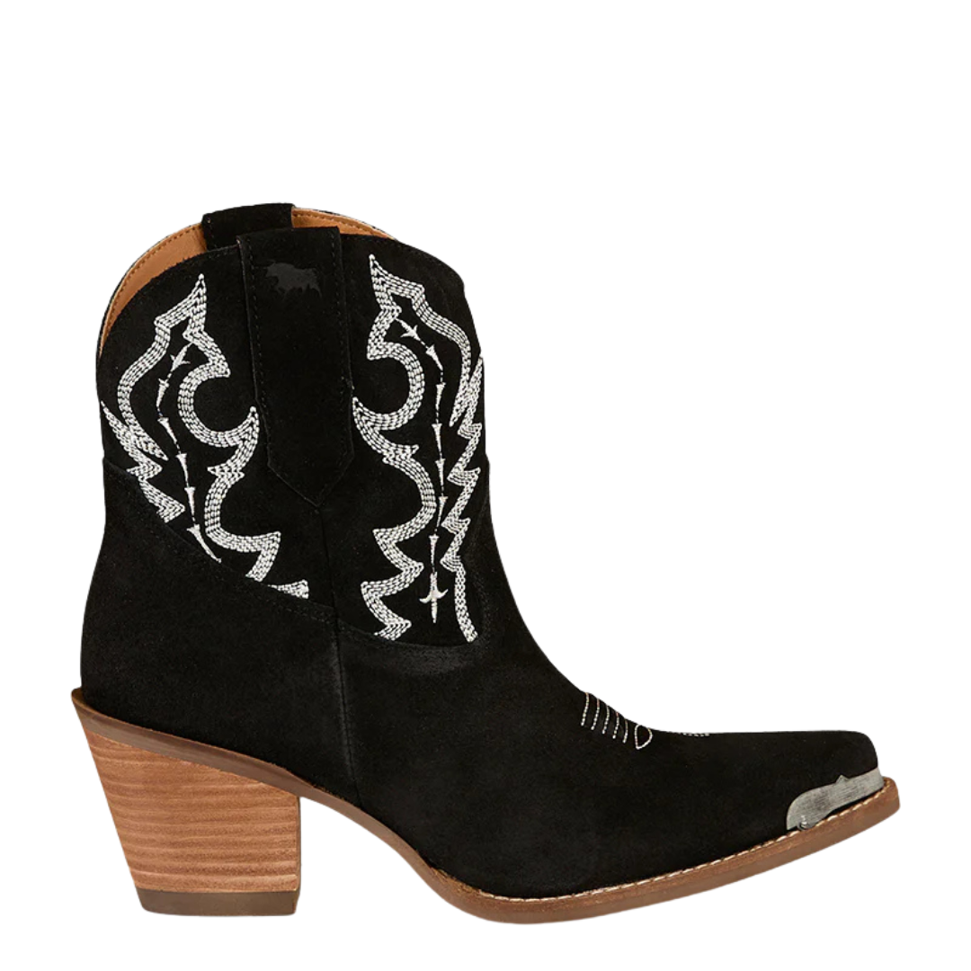 Ringers Western Womens Catalina Western Boots (725005RW) Black Suede