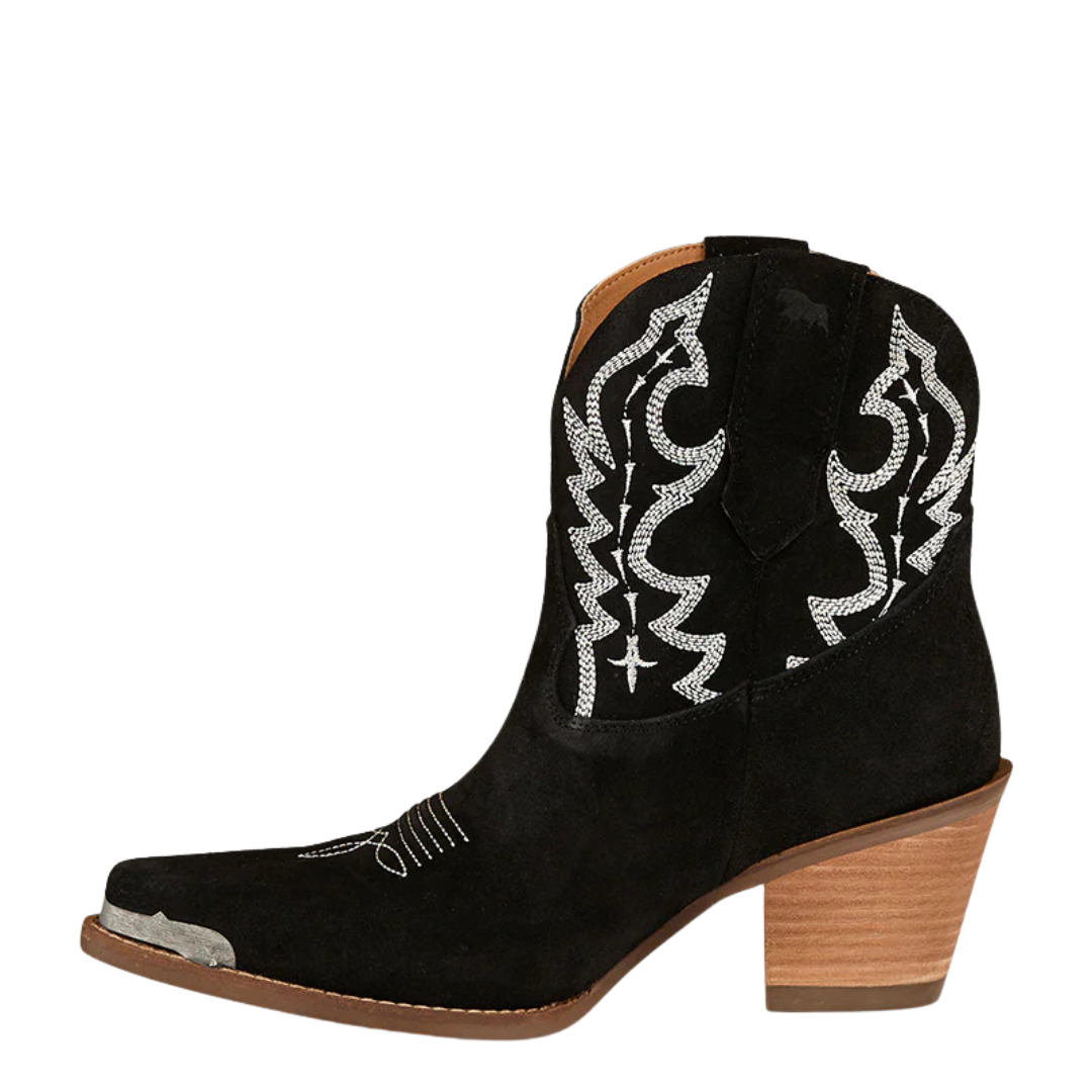 Ringers Western Womens Catalina Western Boots (725005RW) Black Suede