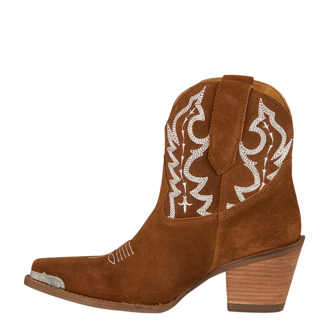 Ringers Western Womens Catalina Western Boots (725005RW) Tan Suede