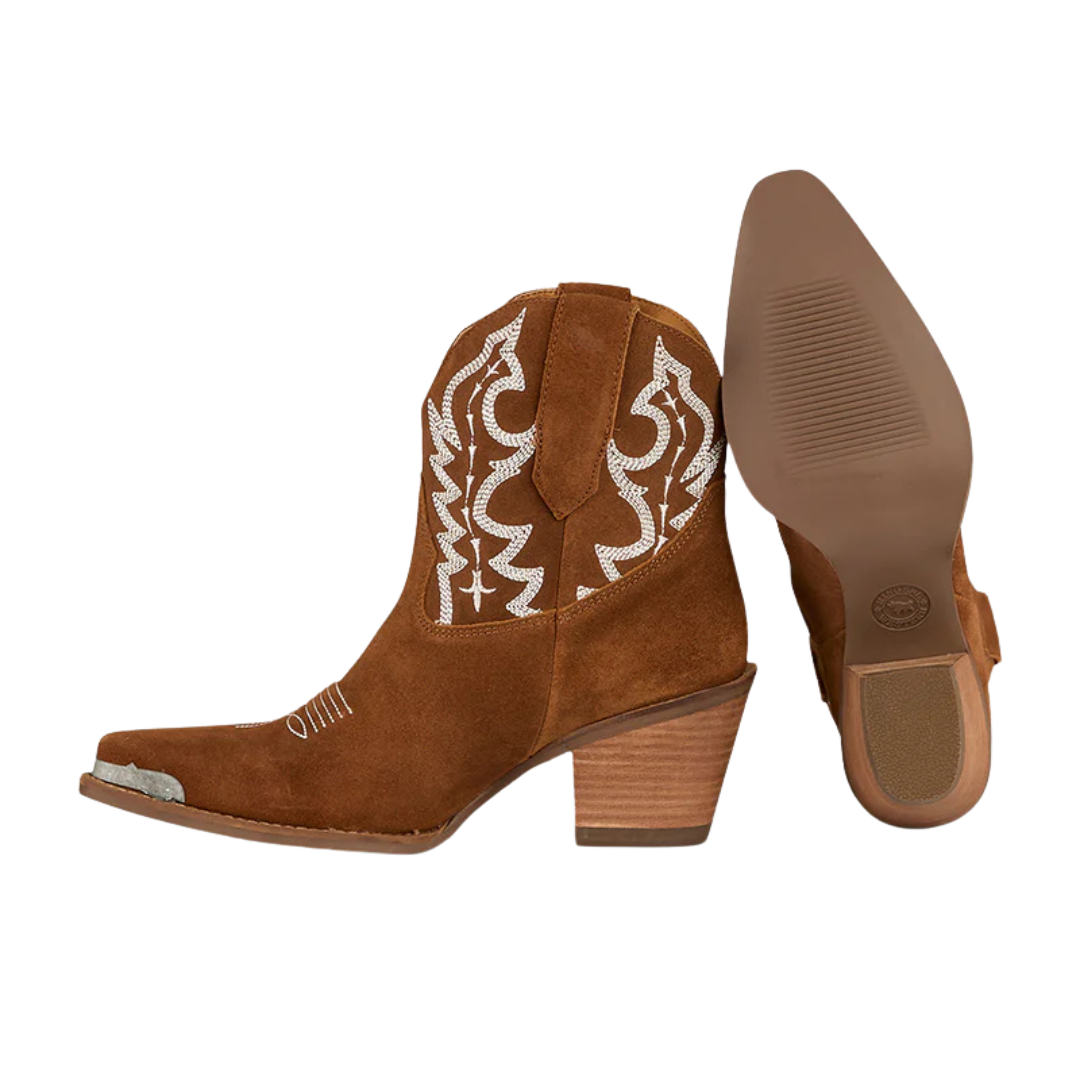 Ringers Western Womens Catalina Western Boots (725005RW) Tan Suede
