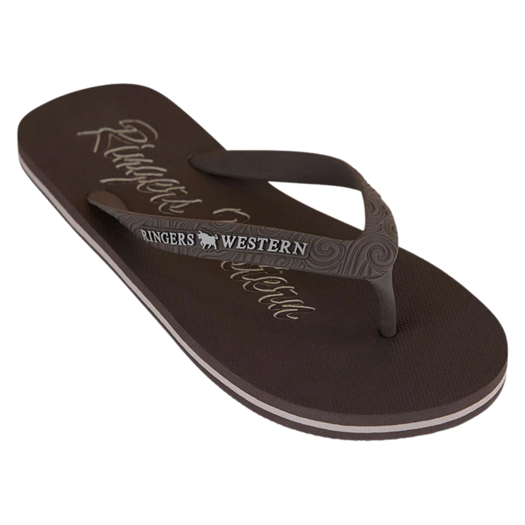 Ringers Western Unisex Combi Thongs (125086RW) Black/Grey