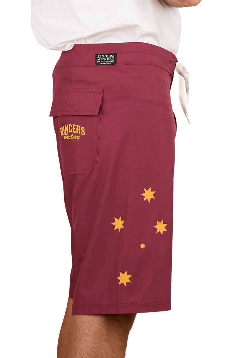 Ringers Western Mens Southern Cross Swim Shorts (124085RW) QLD
