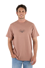 Ringers Western Mens Hauled Stock Fit S/S Tee (125004RW) Almond