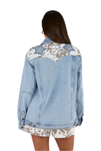 Ringers Western Womens The Hoedown Denim Jacket (225084RW) Light Wash Blue