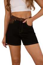 Ringers Western Womens Brandy Denim Shorts (225023RW) Washed Black