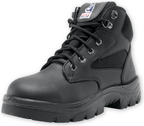 Steel Blue Womens Parkes Zip Safety Boots (512758) Black