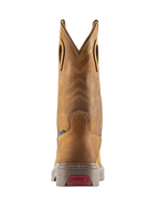 Steel Blue Mens Blue Heeler Soft Square Toe Western Boots (810945) Distressed Brown