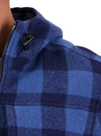 Swanndri Mens Hudson Hoodie (SW17435M) Oceanview/Navy Check