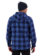 Swanndri Mens Hudson Hoodie (SW17435M) Oceanview/Navy Check