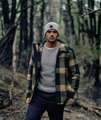 Swanndri Mens Hudson Hoodie (SW17435M) Yellowstone Check